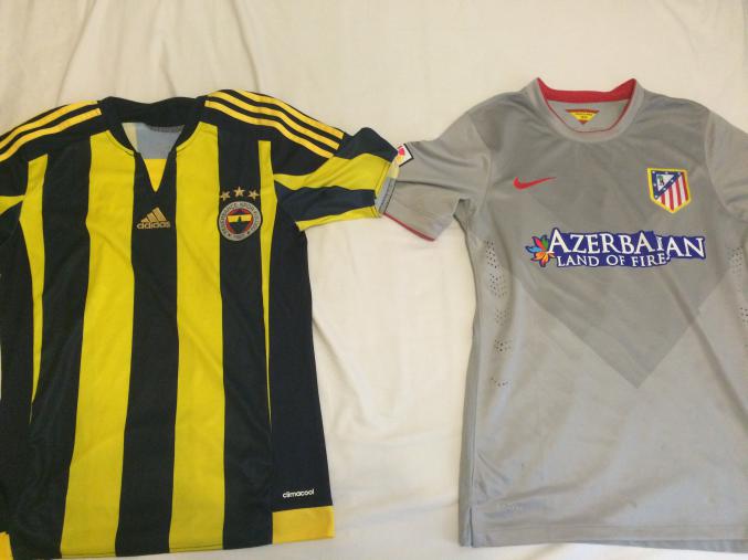 Maillot / survetement foot chelsea juve atletico fenerbahce