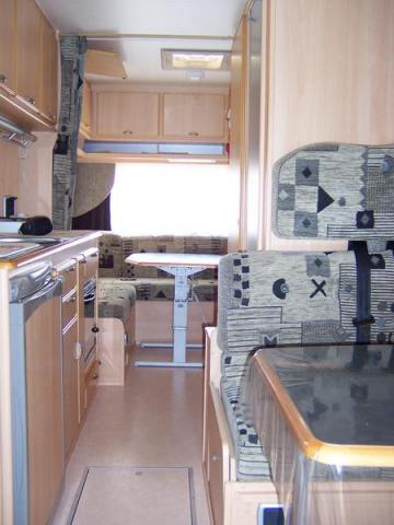  Camping car capucine  6 couchages