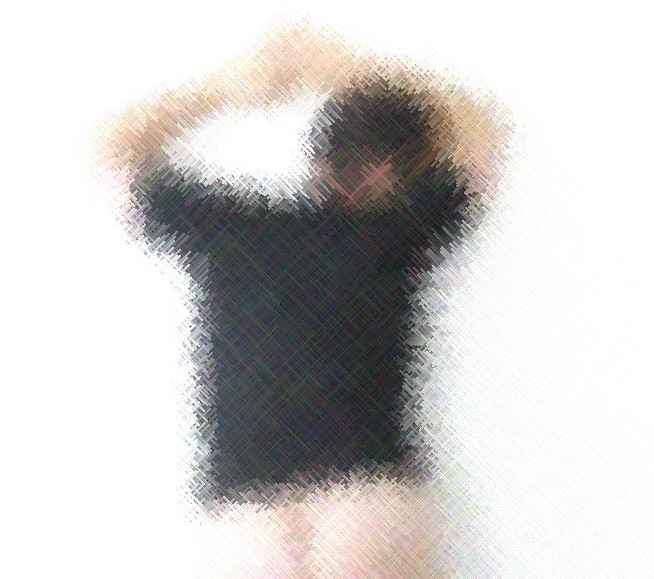 Modèle masculin pose...