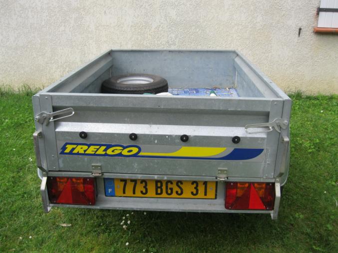 Remorque voiture trelgo