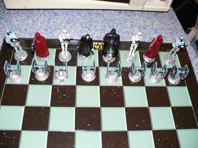 Jeu d'échecs star wars