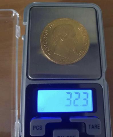 Pièce de monnaie Napoléon lll