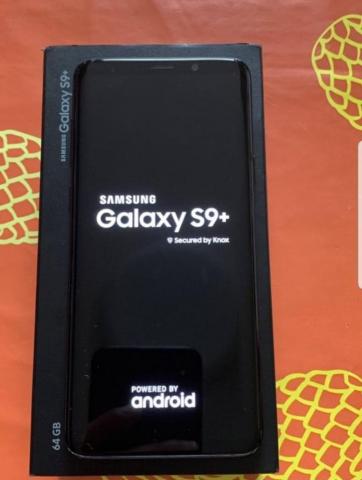 Samsung galaxy s9+ black