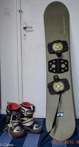 Planche snow + chaussures 38