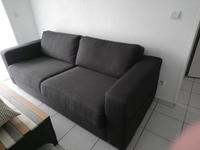 CANAPE NEUF FIXE 3 PLACES