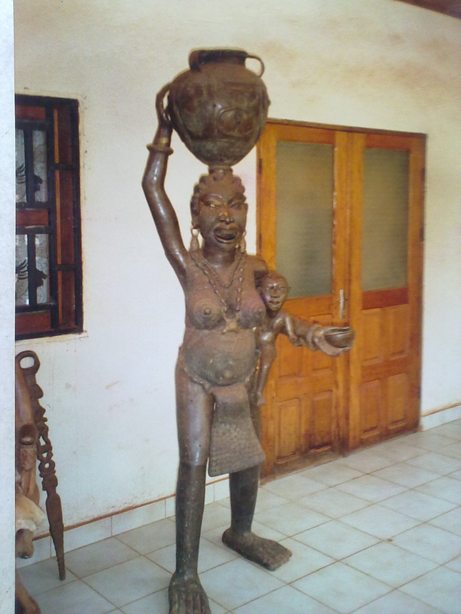 Je vends ma collection d'objets d'arts africain faite en bronze patiné