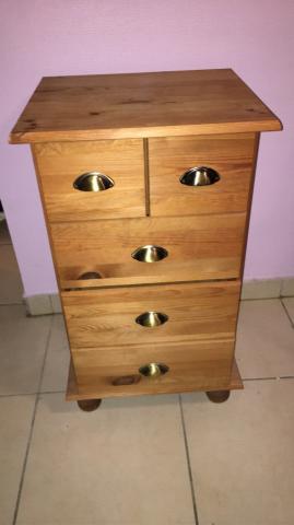 Chiffonnier imitation chene