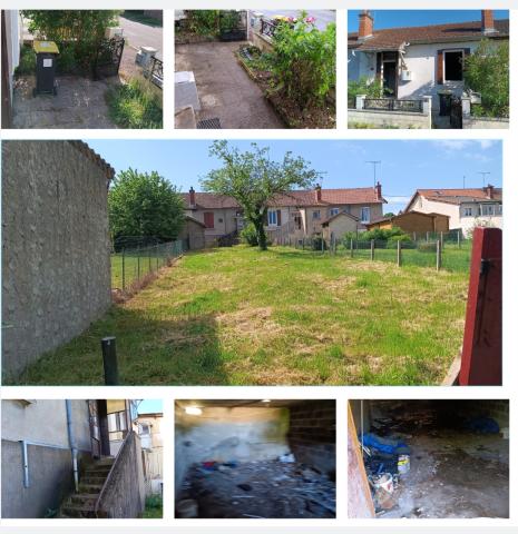 Maison à rénover – Terrain constructible de 650 m²