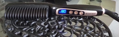 Brosse chauffante lissante