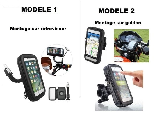 Housse Etanche et son Support pour Smartphone