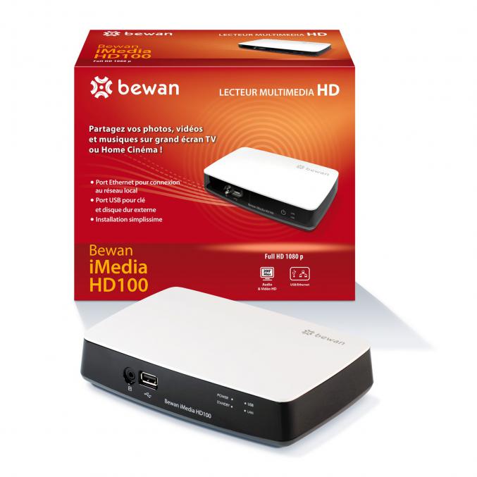 Lecteur multimedia 1080p - Bewan iMedia HD100