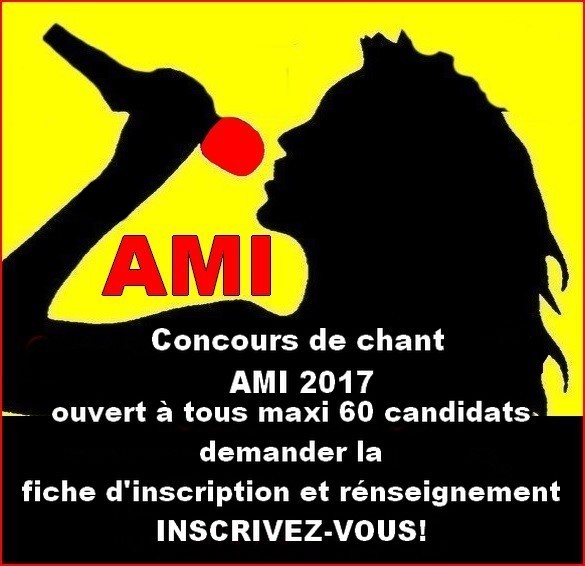 Concours de chant AMI 2017