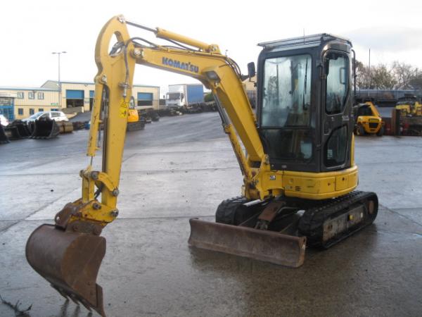 2007 Komatsu PC27MR-2 mini pelle