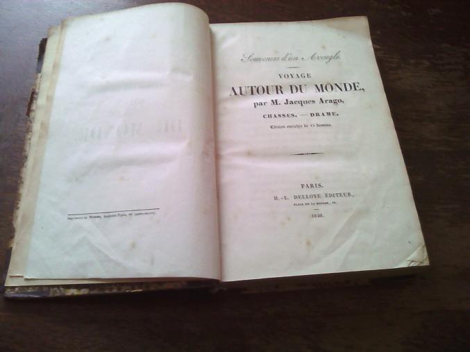 Livres Jaques ARAGO Voyages autour du monde