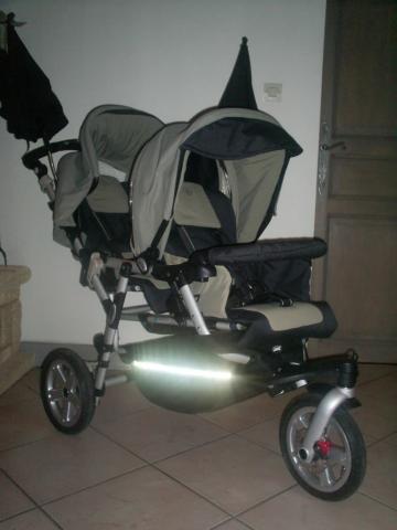 Poussette jumeaux JANE POWERTWIN
