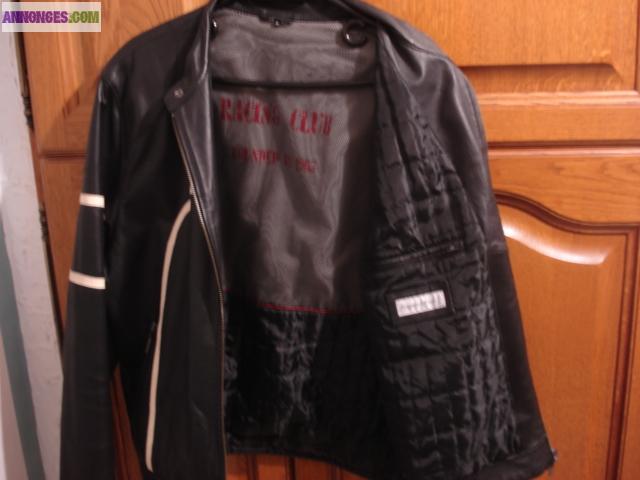 Blouson cuir