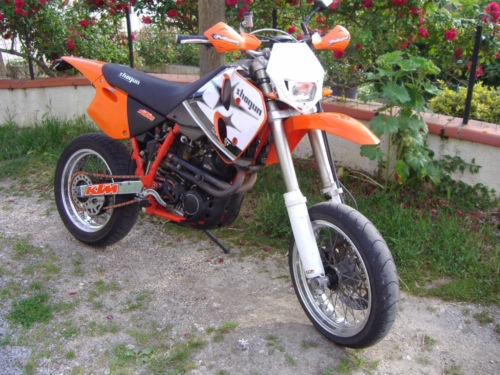 Ktm 620 supermotard  a remonter