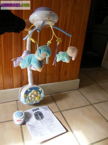 Mobile veilleuse bébé
