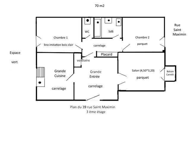 3 pièces monplaisir/lyon 3