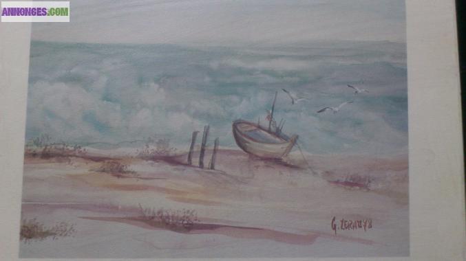 Petit cadre theme mer