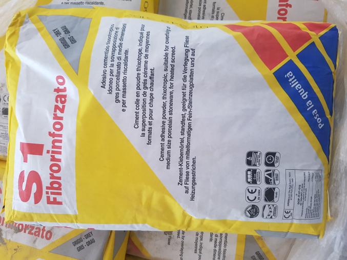 Colle carrelage direct d'ITALIE: 9,90e les 25kg