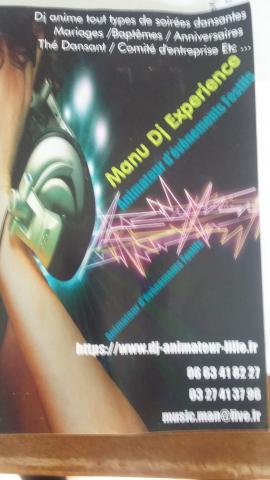 Manu Dj Anime vos fêtes