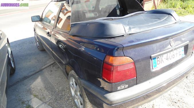 Golf 3 cabriole 1.8 ess