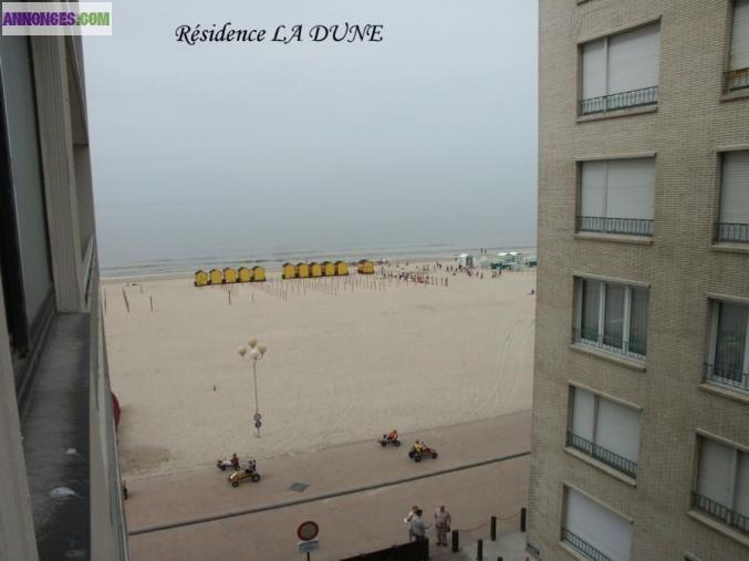 Studio "LA DUNE" à 15m de la digue. (180-450 euros)