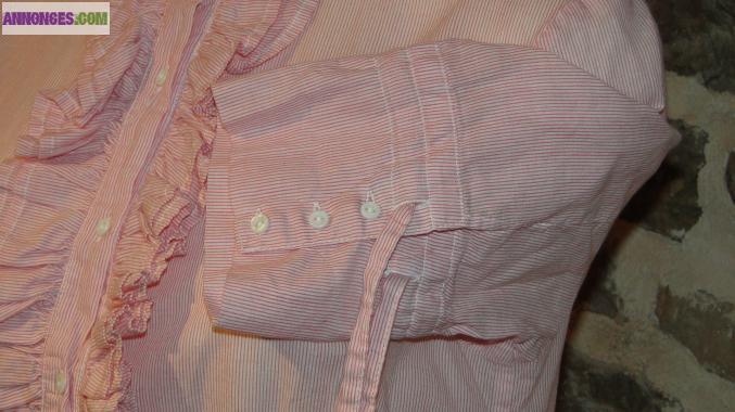 Mode Femme : Superbe Chemisier /Tunique (T36) NEUF avec ETIQUETTE