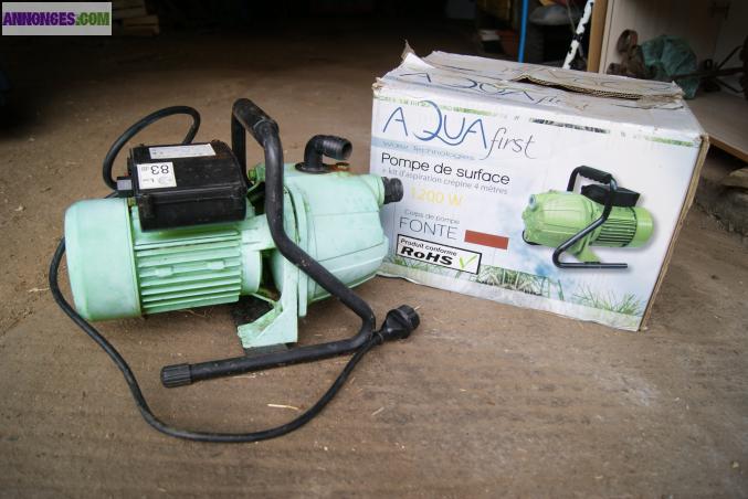 BARQUE - POMPE A EAU -  parabole moteur