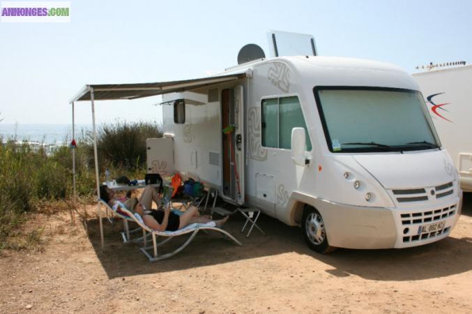 Camping Car Pilote Integral Aventura G740GLE