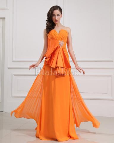 Robe de Soirée/ Robe de Fête Elégant Extraodinaire de Traîne Courte-mafashion.fr