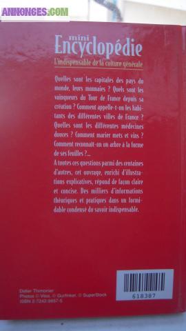 Mini encyclopédie de poche, 191 pages