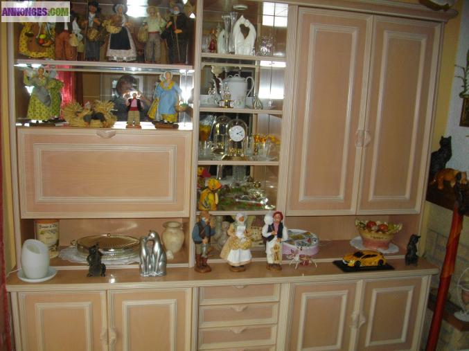 Salle à manger massif ceruse