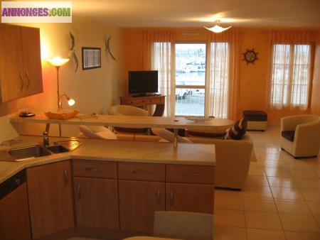 Location vacances sur le port de saint vaast pres des plages du debarquement.