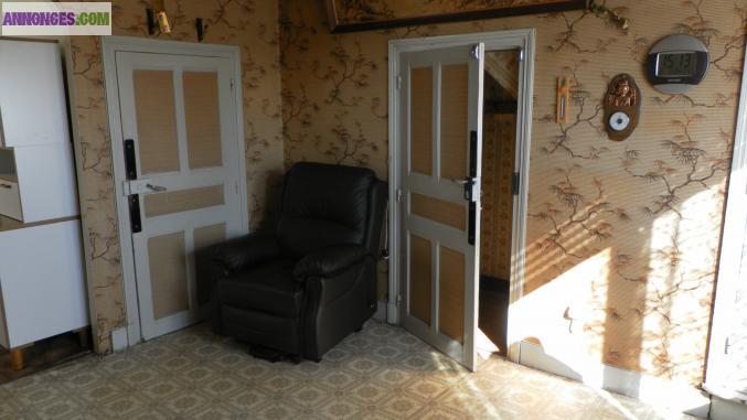 Maisaon + garage + 2 terrains