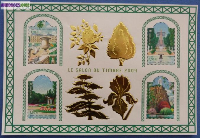 Année 2004 Bloc Feuillet Jardin doré neuf n°71