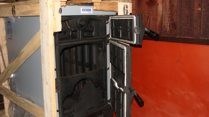 Vends     chaudière bois