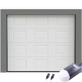 PORTE DE GARAGE SECTIONNELLE MOTORISEE