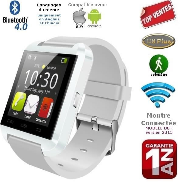 MONTRE  CONNECTEE ANDROID IPHONE