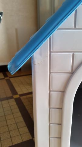 Niche pour chien de taille moyenne