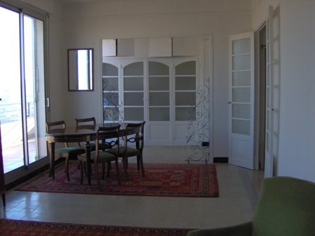 QUARTIER CINQ-AVENUES AGREABLE T2/3 LIBRE 30/11 - TERRASSE - VERANDA - CAVE. - 8éme et dernier ét.