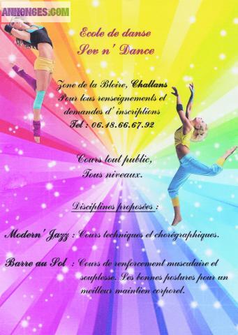 Ouverture école de danse