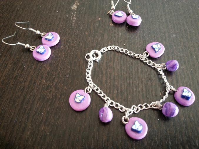 Bracelet & boucles Hello kity