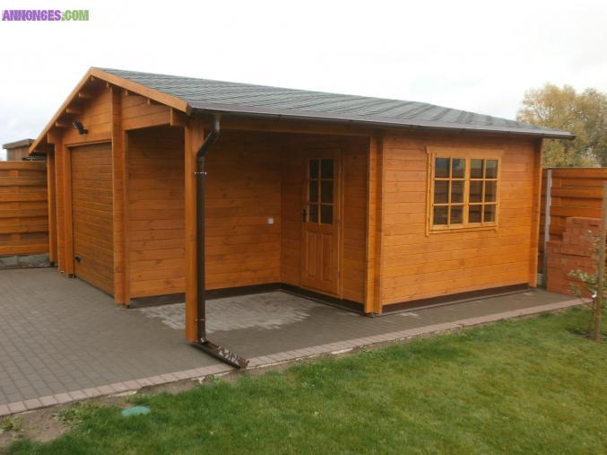 Garage en bois