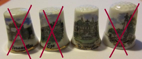 Des a coudre de collection  lot 8