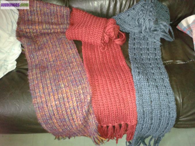 Echarpes de laine