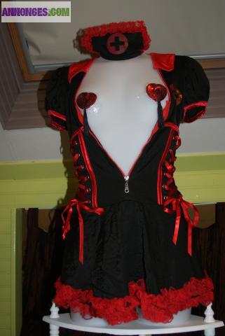 Costumes Coquins (Erotiques) Infirmière Manga