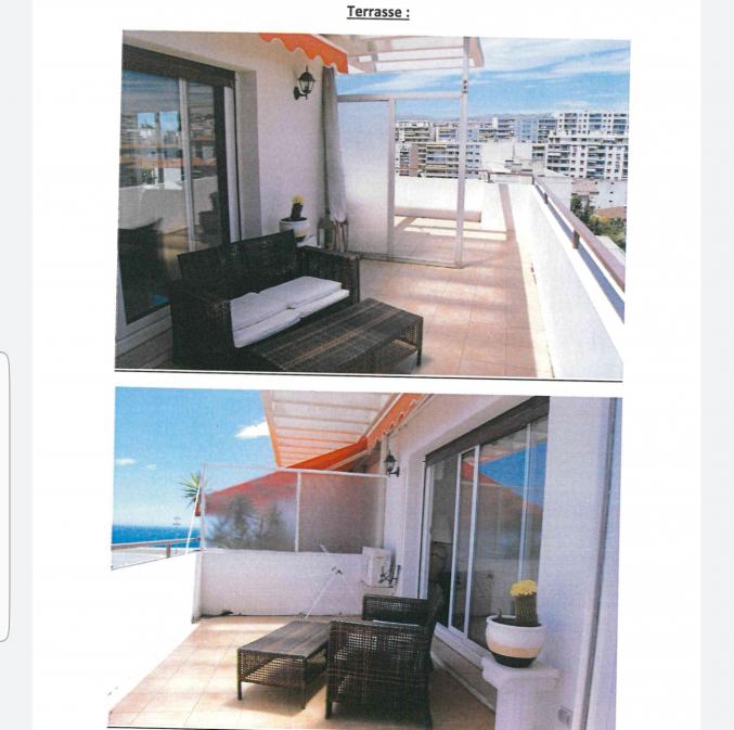 Magnifique t2 rénové ensoleillé vue mer!