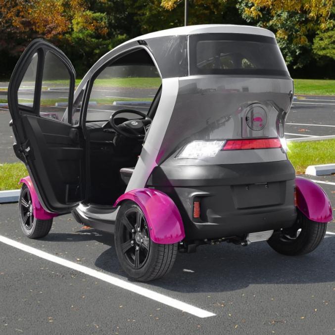 Voiture sans permis électrique KENWEE LUXURY Pink Edition